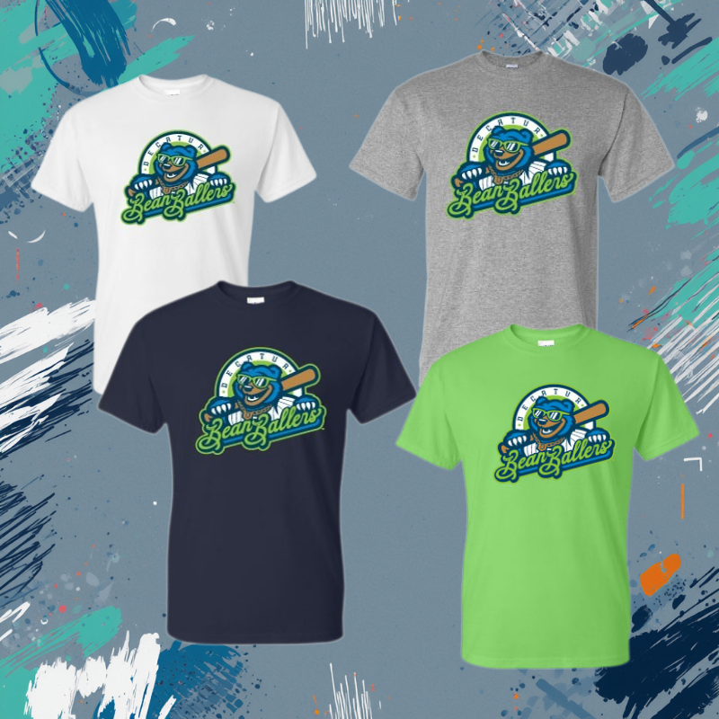 Decatur Bean Ballers Primary Design T-shirt